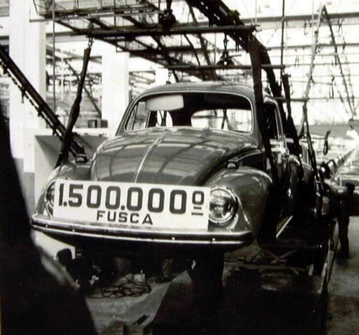 1,5M VW Fusca produced worldwide