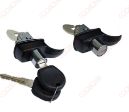 External engine doors handle set with keys Kombi Clipper ate 96 black