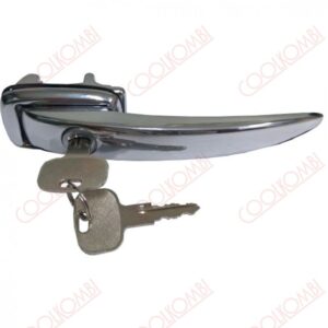 Outside door handle front with key and garnish Kombi 75