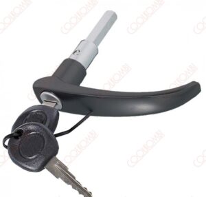 External side door handle with key without bushing Kombi Clipper 96