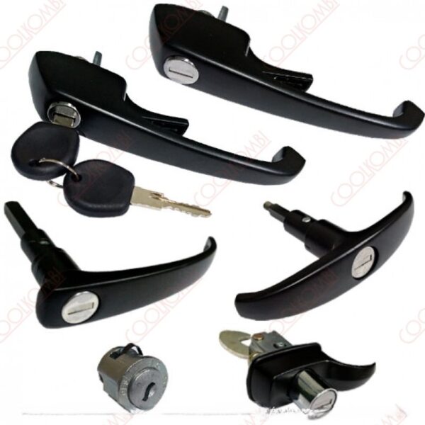 Set keys 2 ext. doors front, ext. Door rear higher cover, ext. door side, ext. engine door cover and ignition c. Kombi clipper 80 a 96