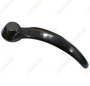 Front internal door handle Kombi to 75 black. Plastic metal gland