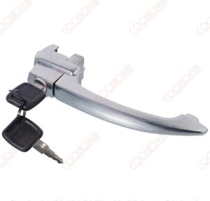 External door handle with key Fusca 1200, 1300, 1500 e 1600 ate 77