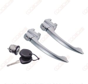 External doors handle set and ignition cylinder Fusca export model