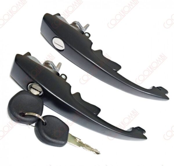 External Doors Handle Set With Keys Beetle 1300 78 e.d black