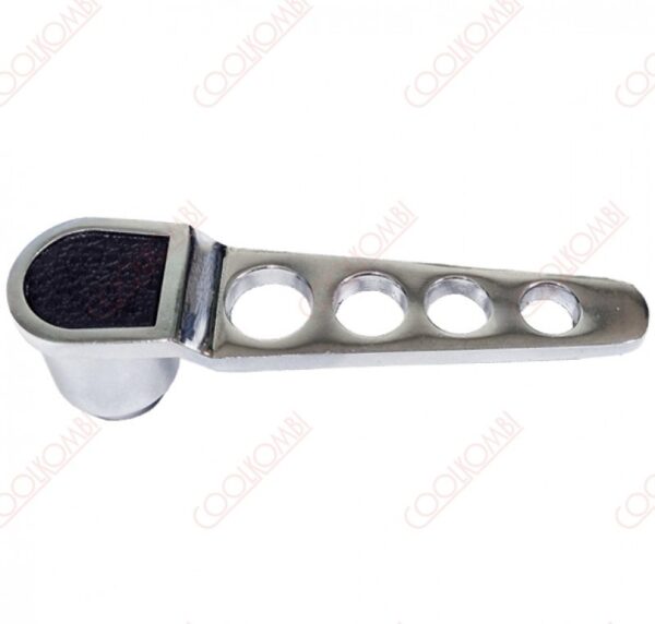 Sports internal door handle Fusca chrome and black High quality standard