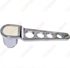 Sports internal door handle chrome and ivory High quality standard