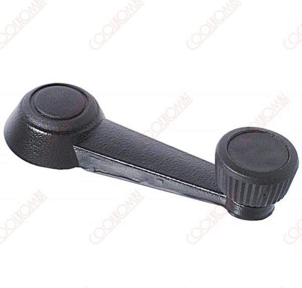 Window regulator handle Fusca 83 to 87 metal black