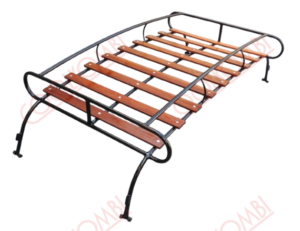 Classic front luggage Rack color aluminum - white measurements 0.60x1.42x0.40m