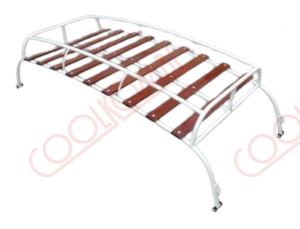 Californian front rack color aluminum-white measurements 0.60x1.42x0.40M