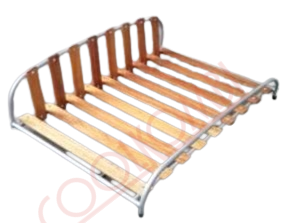 Internal luggage rack color aluminum-white-black measurements 0.60x0.80x0.20M