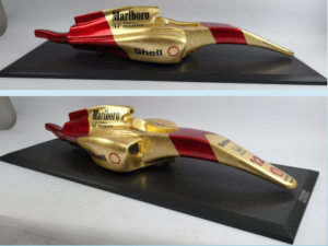 Mini F1 gold leaf