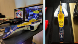 Mini F1 FW11 Piquet Yellow