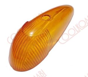 Amber acrylic front light lens for Volkswagen Beetle 1200