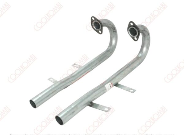 VW Kombi T1 Pair of exhaust pipe 67 until 92 - TE214B-215B